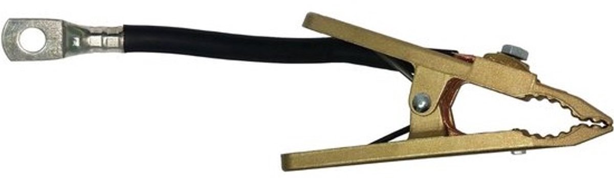 Masseklem laskabelset - Lasapparaat kabel - Lassen - Originele onderdelen - 70mm² 4 meter - Zwart