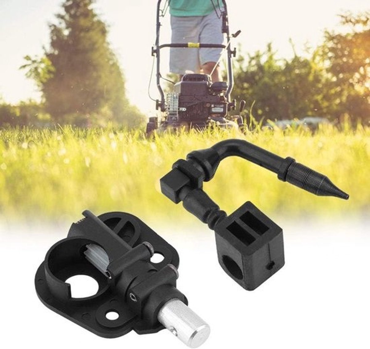 Kettingzaag Oliepomp - Pomp Invoerconstructie - Bosbouw Onderhoud - Duurzaam Rubber Materiaal - 6.5 cm - Zwart