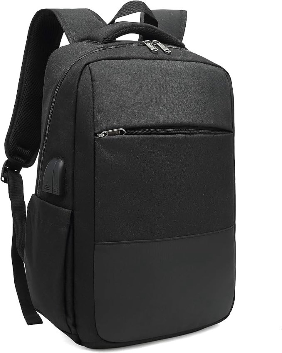 PolkaHome Laptoprugzak 15,6 inch met USB-poort en diefstalbeveiliging