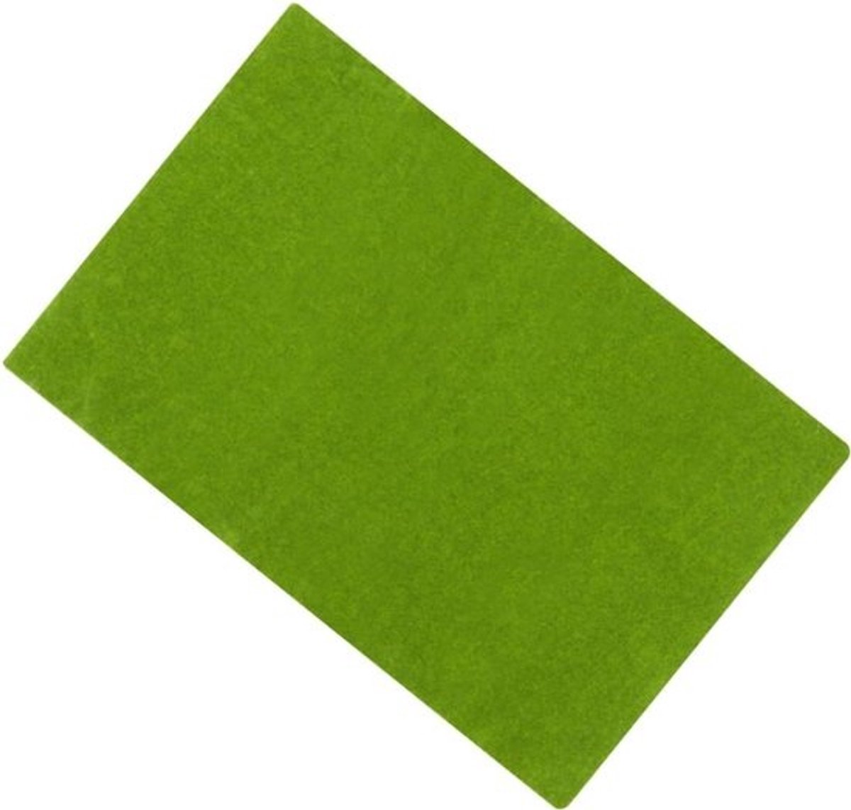 Kunstgras Mat - Model Gras Miniatuur Gras - Landschap Decoratie - Zelfklevende Onderkant - 100 x 35 cm - Groen