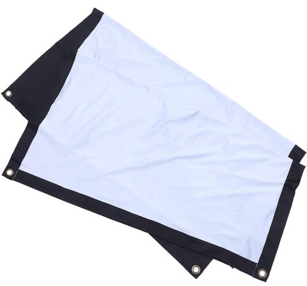Projectiescherm Doek - Film Scherm - Thuisbioscoop Creëren - Kreukvrij Polyester - 265 x 149 cm - Wit