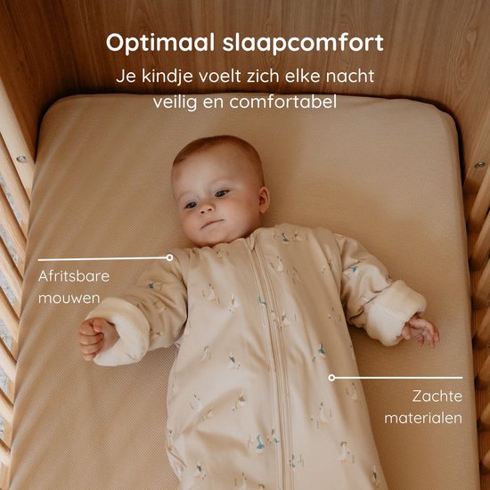 Puckababy Bag 4 Seasons slaapzak baby (6m-2.5j) - Geese - TOG 0.25-2.0 - 4 seizoenen — afbeelding 3