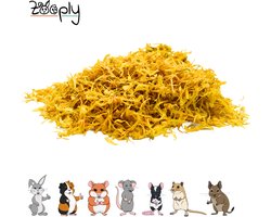 Zooply Goudsbloemblaadjes - Kruiden & Snacks - 100% natuurlijk - Voor konijnen & cavia's - 200 gram