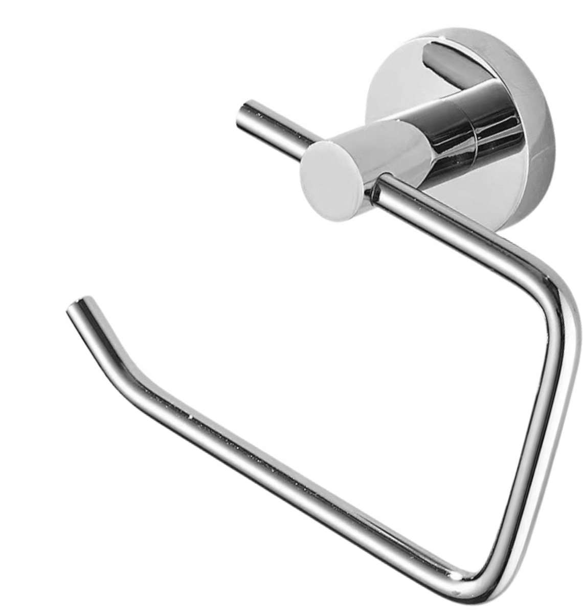 Zilveren Toiletpapierhouder Loft Chrom - RVS, Wandmontage