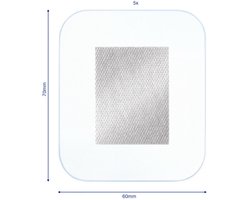 Hansaplast Aqua Protect XL Pleisters - Waterdichte pleister - Waterproof Wondpleisters - Wondverzorging - Grote Pleisters - Eilandpleister 6x7 cm - 10x5 - 50 stuks