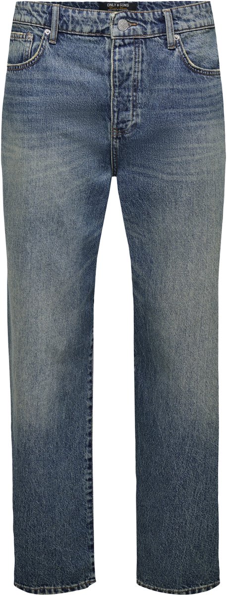 ONLY&SONS - ONSFADE LOOSE 5752 AZG DNM BOX JEA MU - Heren - Jeans