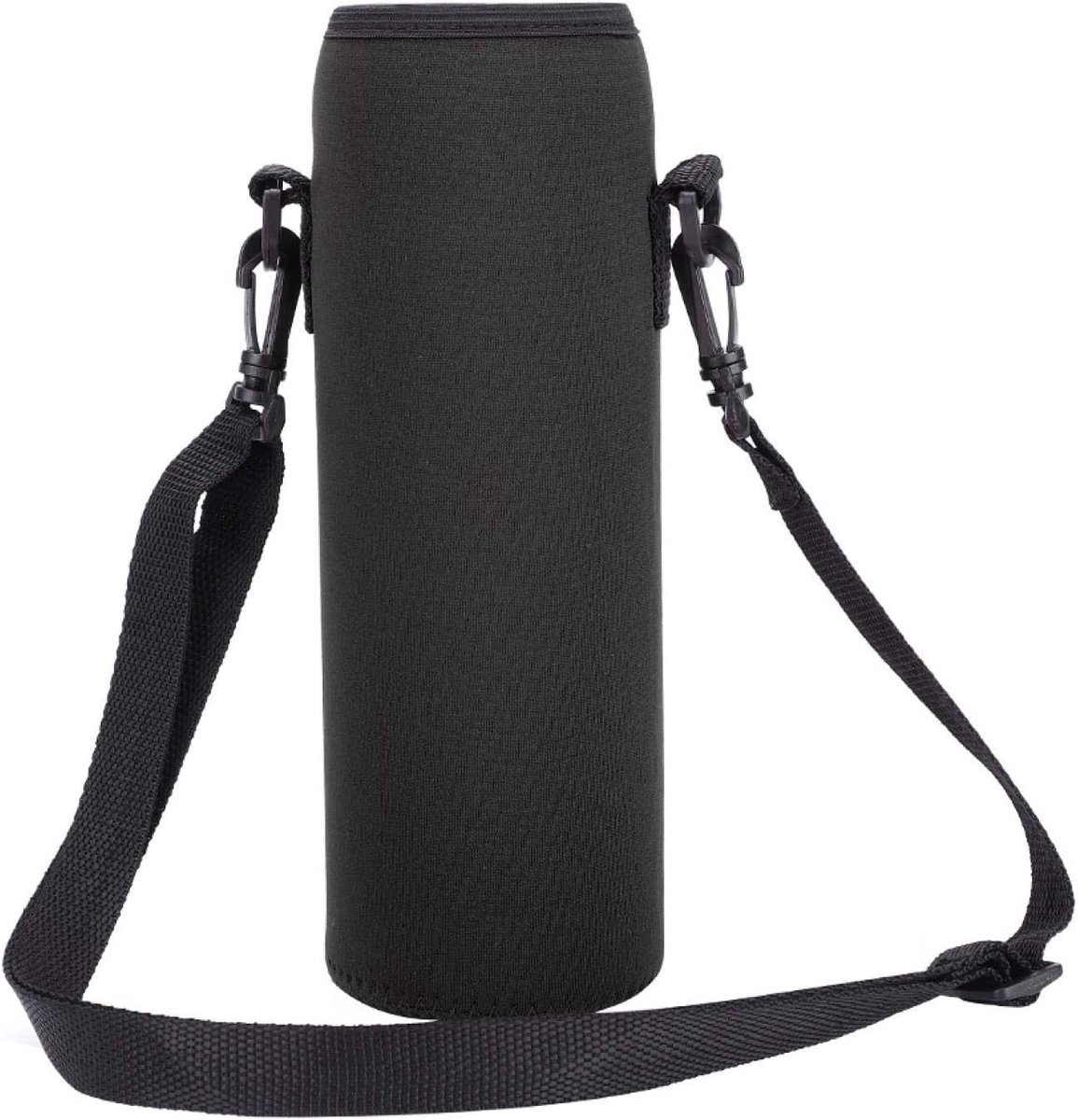 Waterflesdrager - Zwart - Thermische Houder voor Fitness en Buitensport - 24*8cm