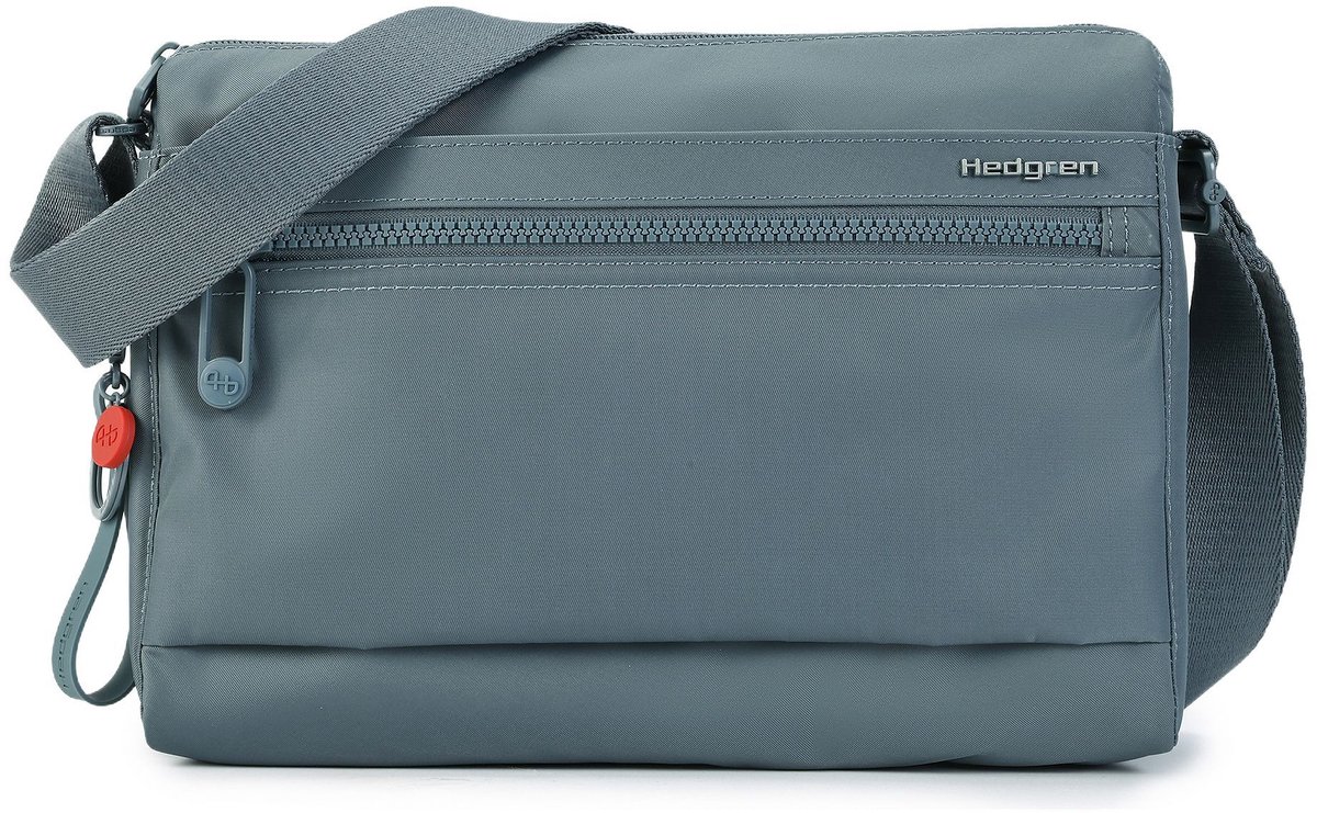 Hedgren schoudertas Inner City Eye Shoulder Bag RFID Stormy Weather blauwgrijs