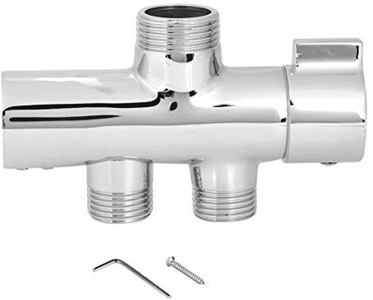 - Douche Inverter Ventiel - Muurbevestigd - G1/2 inch - Perfect voor Badkamer - Waterbesparing - Hoogwaardige materialen - Geschikt voor al..