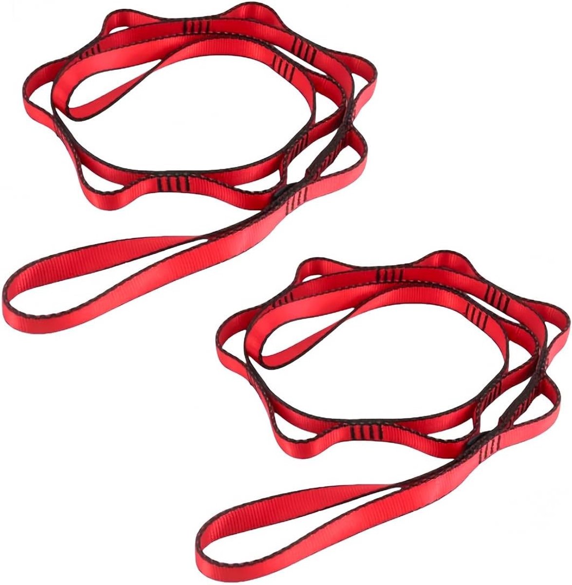 2 Stuks Verstelbare Daisy Chains voor Yoga, Klimmen en Fitnessoefeningen - Ideaal voor Pilates en Stretching
