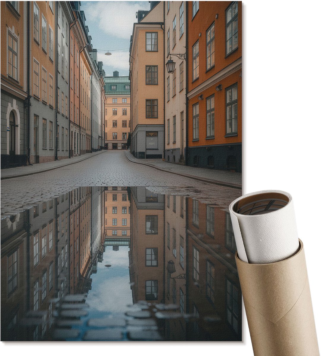 Coloray Polycanvas Wandposter - Heet Spul, Poster - A3 - Groen Decoratie - Rechthoek - Muurkunst - Woonkamer, Slaapkamer, Kantoor - Popcultuur