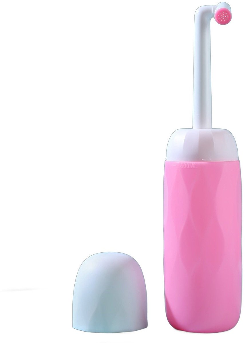 Currero Peri Bottle - Postpartum Fles - Spoelfles - Vaginale Douche - Bidetfles - 500ml - Kraamverzorging - Reisformaat