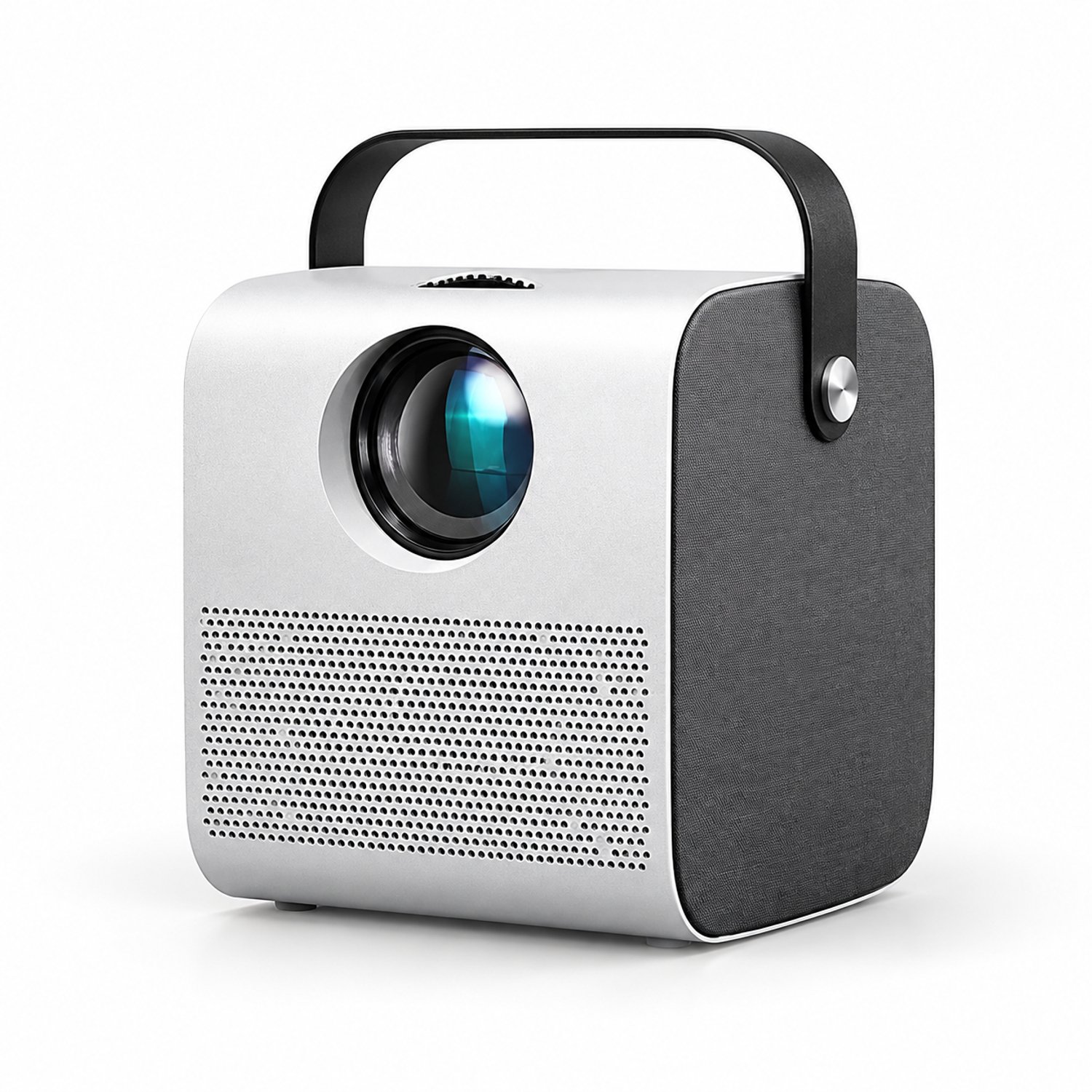Elementkey BEAM2® Mini Beamer – Draagbare LCD Projector – Bluetooth Audio – HDMI, USB en SD – 6W Speakers – Wit