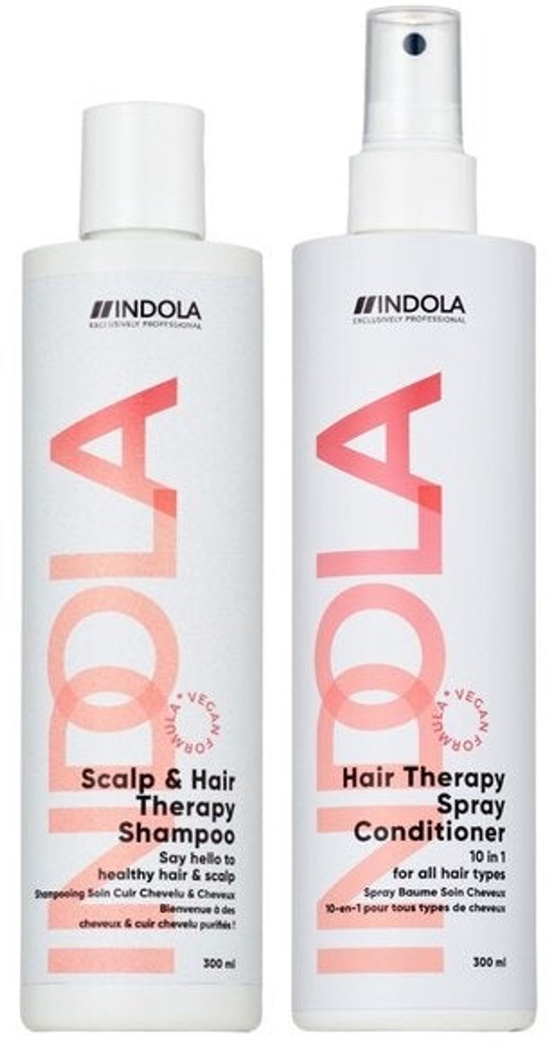 Indola Hair Therapy Set - 300+300ml