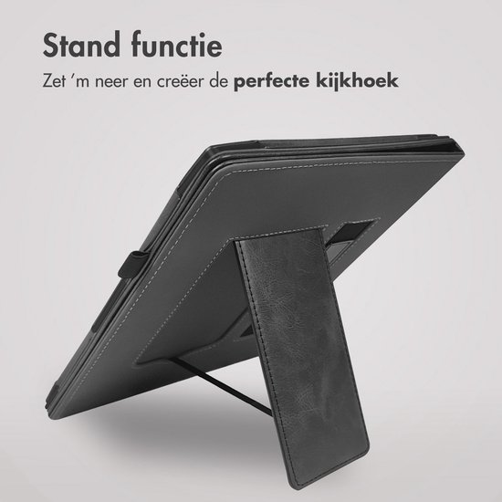 imoshion E-reader Hoesje - Geschikt voor reMarkable 2 - Stand Bookcase Sleepcover met strap - Zwart van iMoshion — afbeelding 5