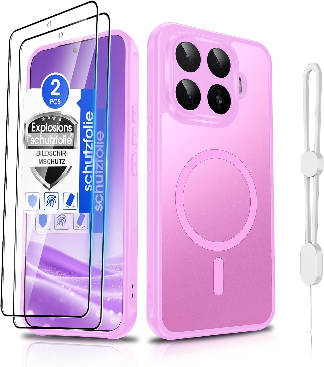 Hoes met screenprotector voor Xiaomi 17T Pro