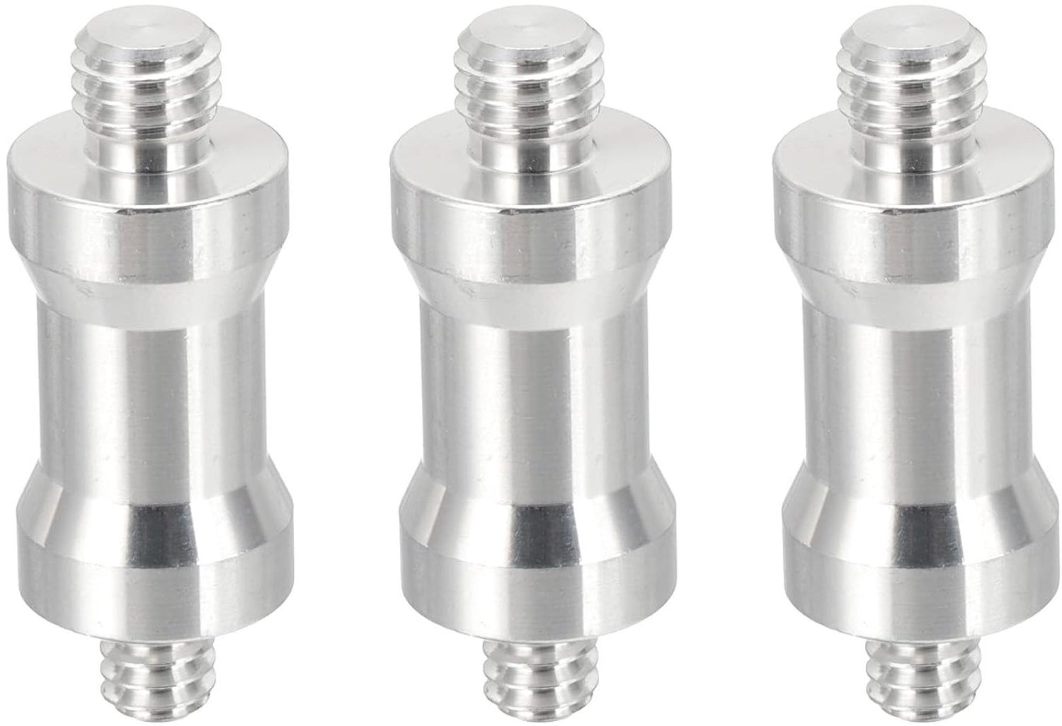 Camera-spindel-schroefconverter 1/4 inch - 39 mm - zilver - duurzaam en lichtgewicht - 3 stuks - m-winkel
