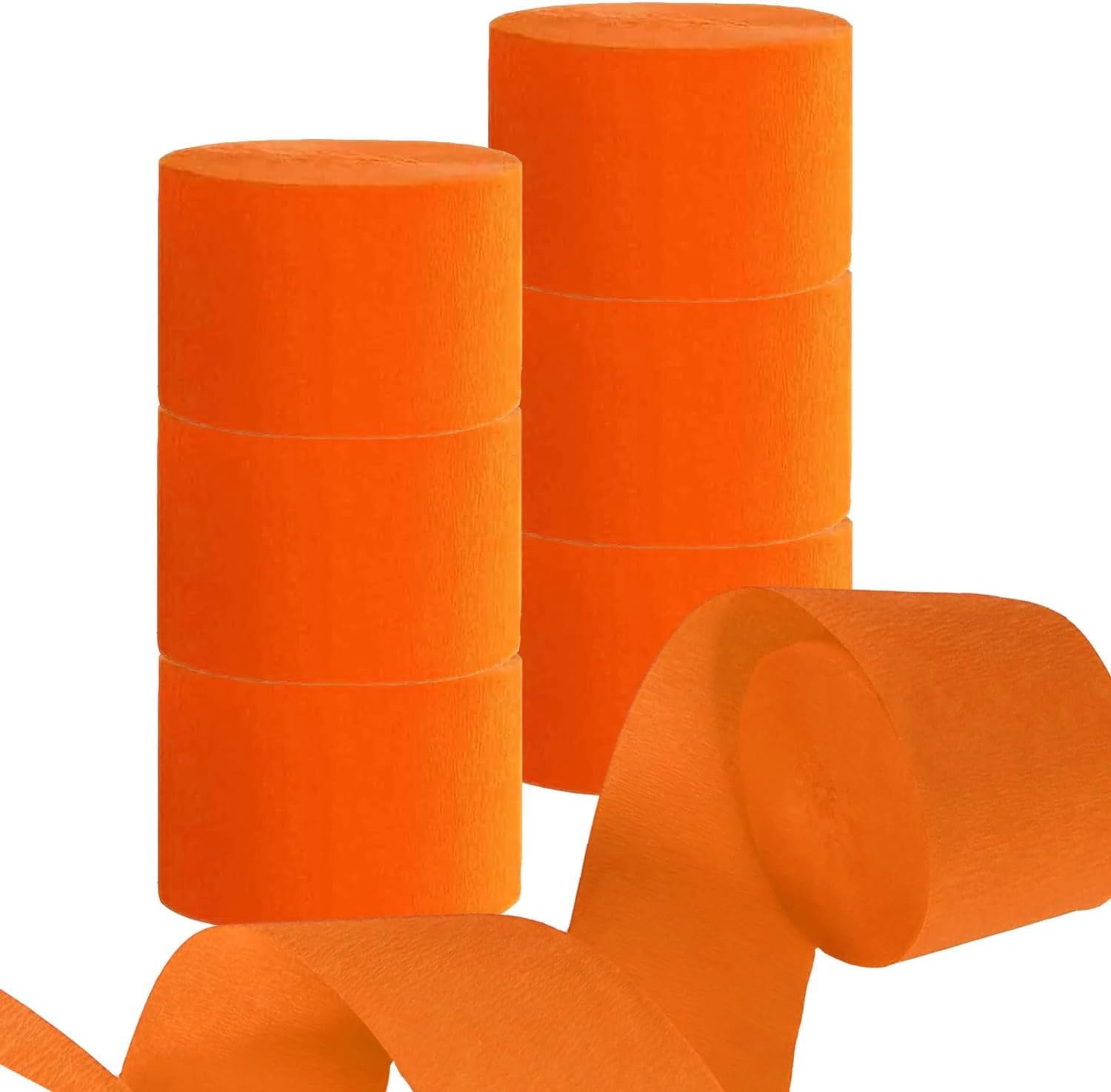 12 Rollen crepepapier, 4,5 cm x 25 m