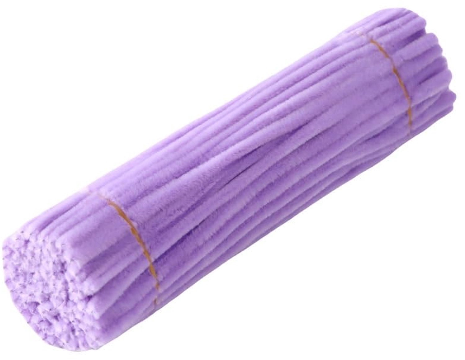 Chenilledraad voor knutselen 100 stuks, 30 cm lang, 6 mm dik