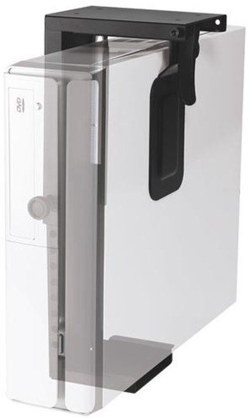 Verstelbare Mini PC-houder - Draagkracht 10kg - Zwart van Merkloos	 — afbeelding 2