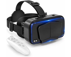 SNJY® VR Bril - VR Headset - VR-Brillen - 3,5-7,2 Inch - Met Afstandsbediening - Zwart