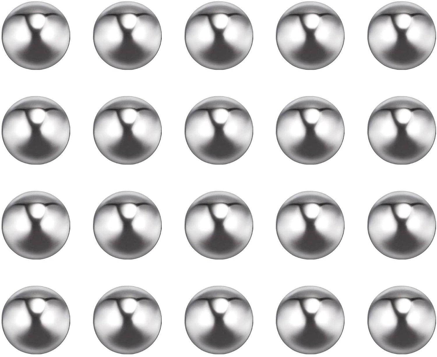 kogellagers 12 mm - roestvrij staal G200 - precisie - 25 stuks - Vemera
