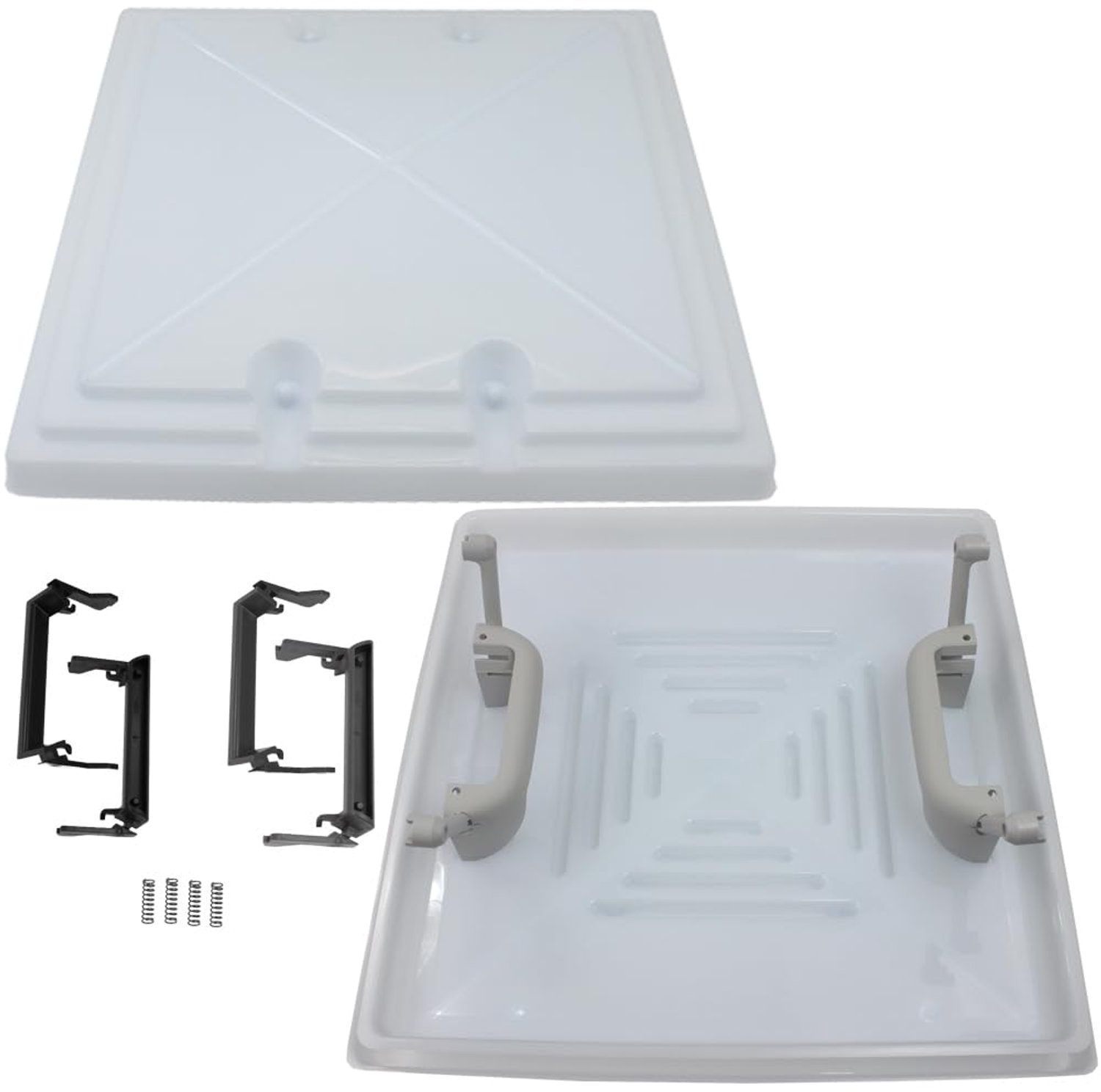 Vervangende Dakraam Hatch - 40 x 40 cm - Grijs