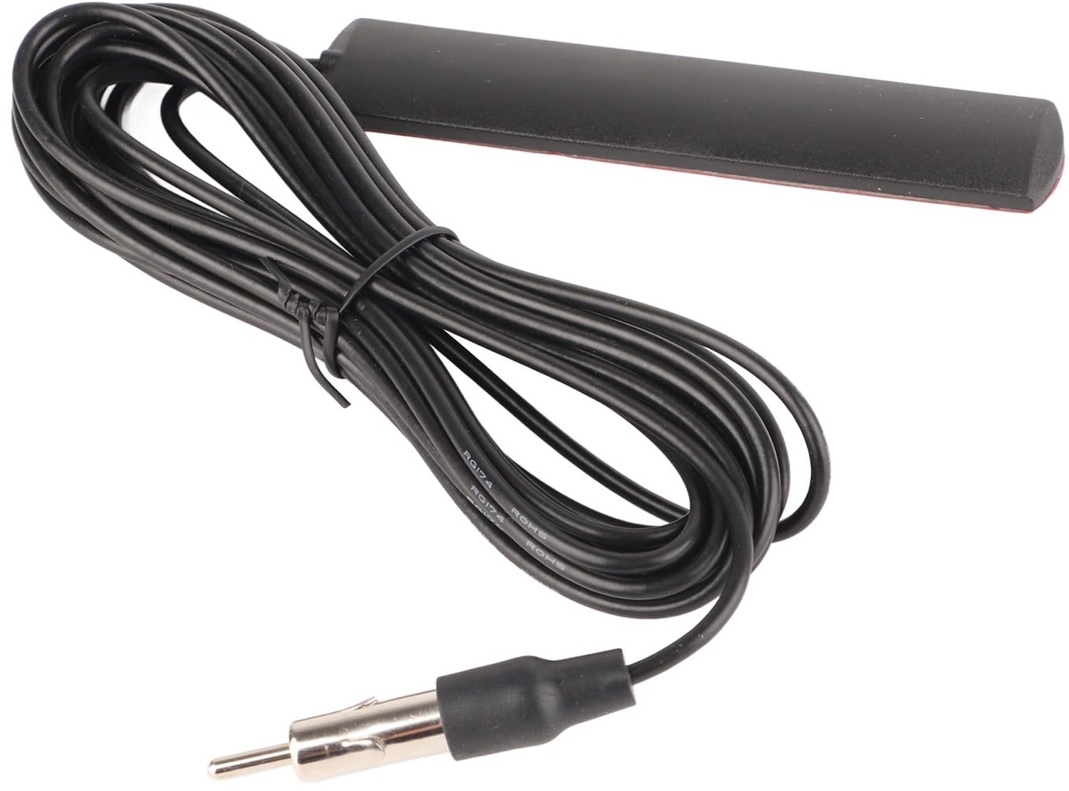 Auto Antenne Universeel - FM Antenne - Antenne Voorruit Beugel - 5M Kabel - Kunststof - Frequentiebereik 85-112MHZ - Radio Antenne