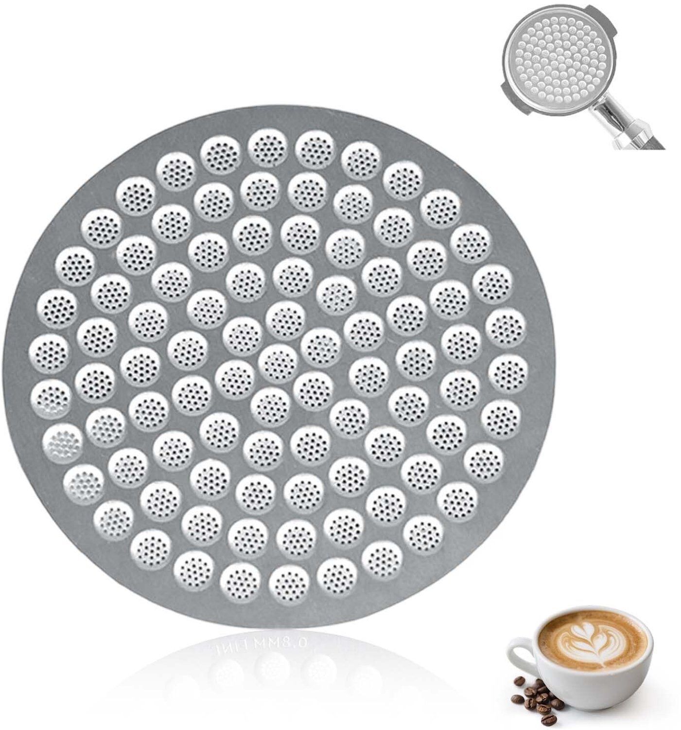 RVS Espresso Filter voor Perfecte Extractie