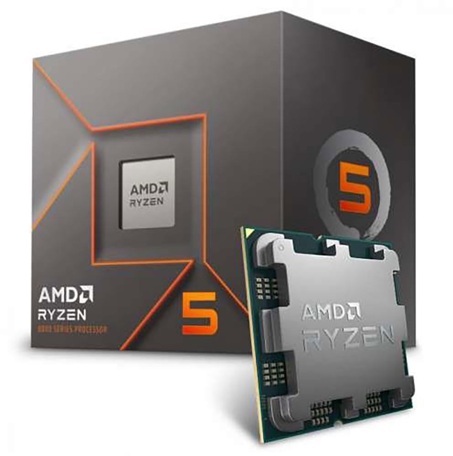 Ryzen 5 8400F Processor - 6 Cores, 12 Threads, tot 4.7GHz