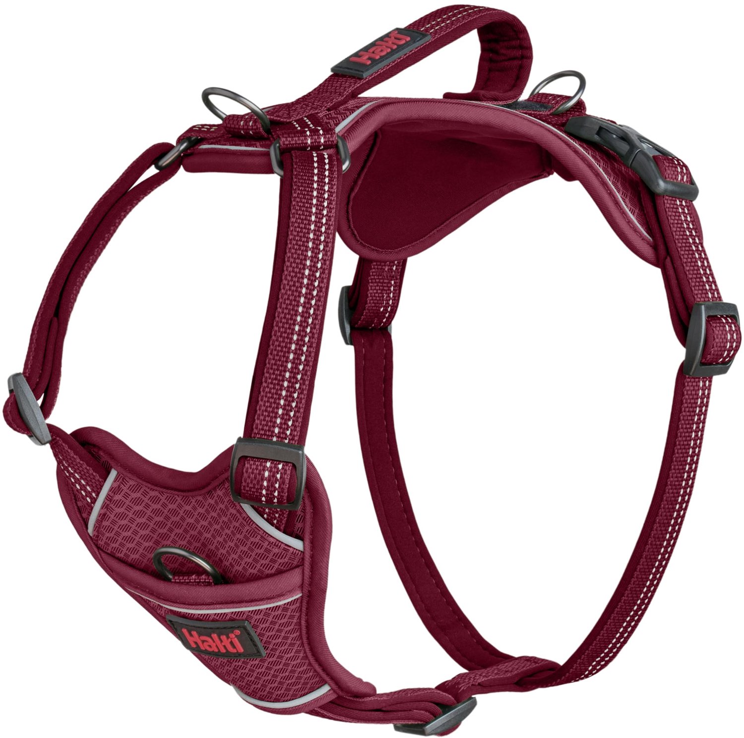 Anatomisch Hondentuig met Grip - Maat XL - Magenta