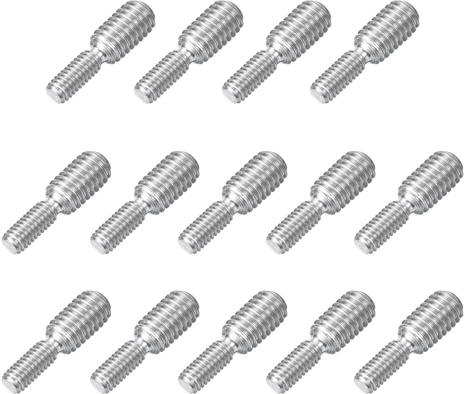 M4 x M6 Dubbele Draad Adapter Set - 304 - 14 Stuks