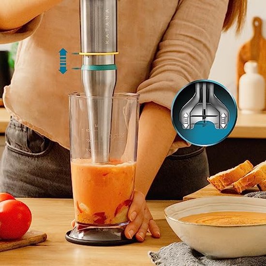 Handmixer - 1200 W met 21 snelheden en turbo functie — afbeelding 3