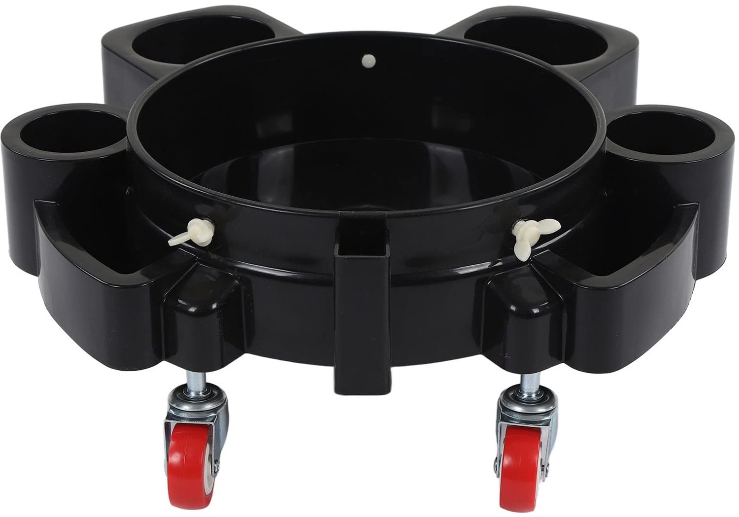 Bucket Dolly Professioneel Formaat - Multifunctionele Dolly - Rollende Emmerdolly - 5 Zware Zwenkwielen - Tot 250 lbs - Duurzaam Materiaal