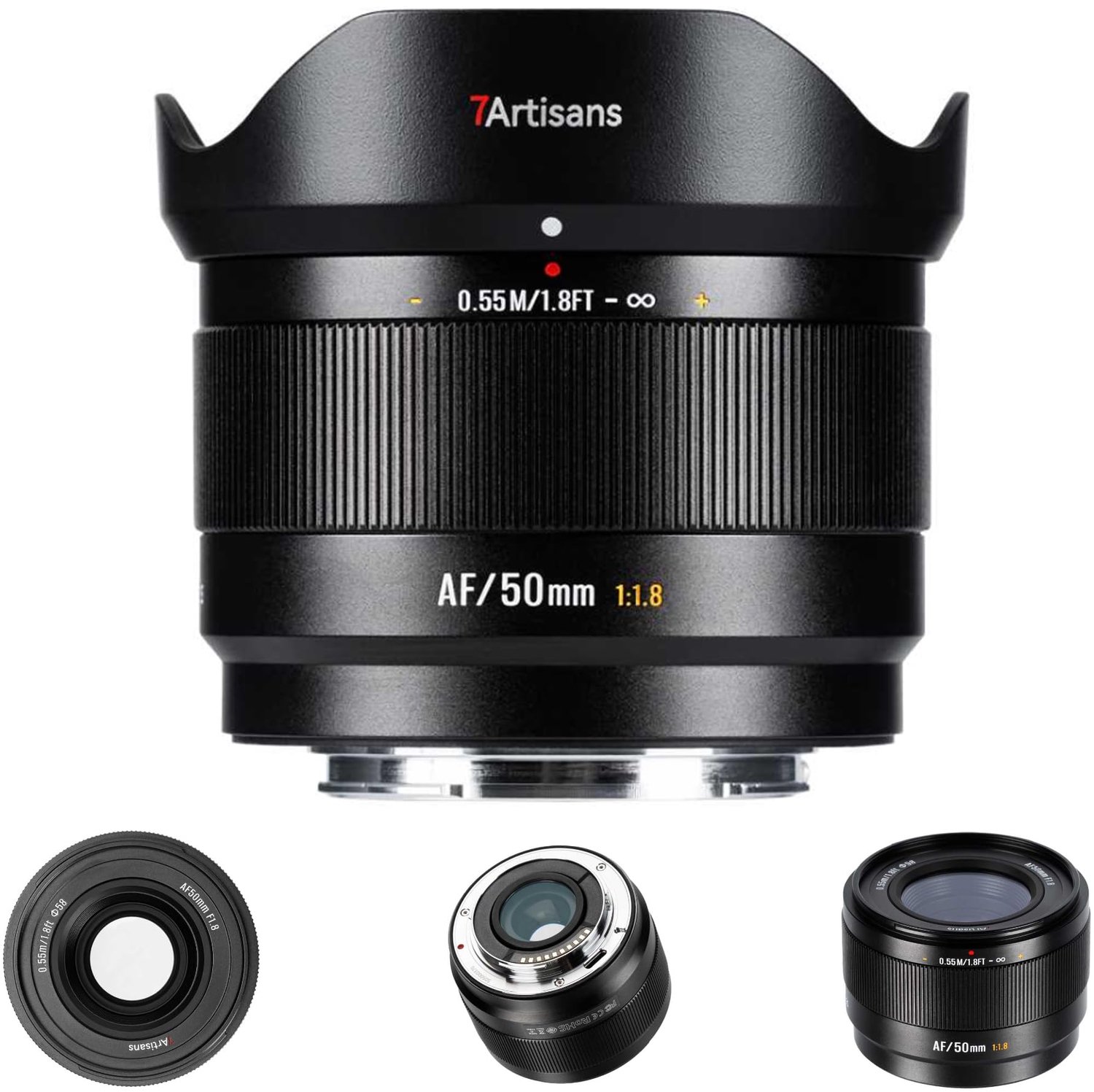 50mm F1.8 Autofocus Lens voor Sony E-mount Camera's