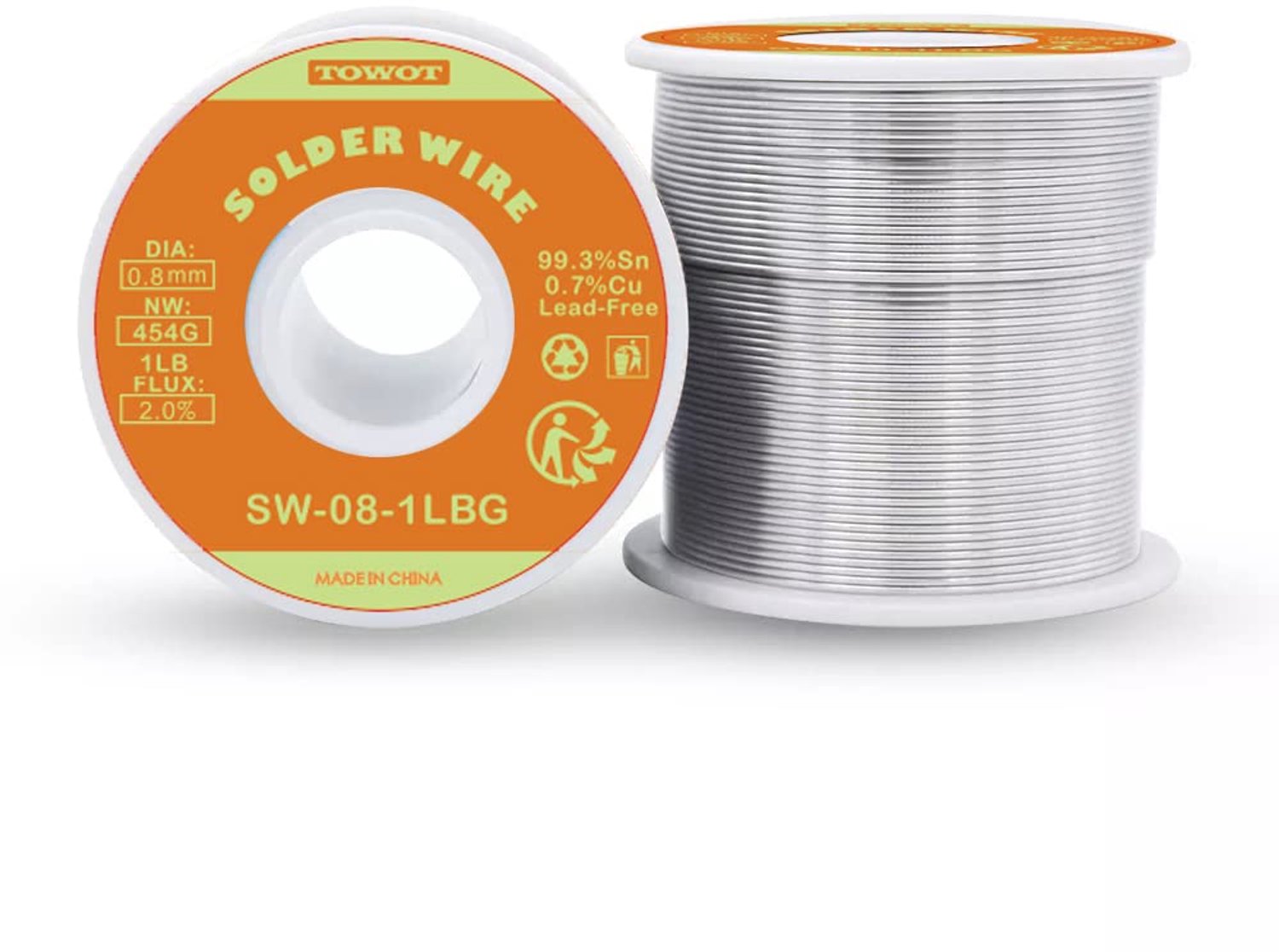 Loodvrije Solder Draad met Rosin Kern voor Elektrisch Solderen