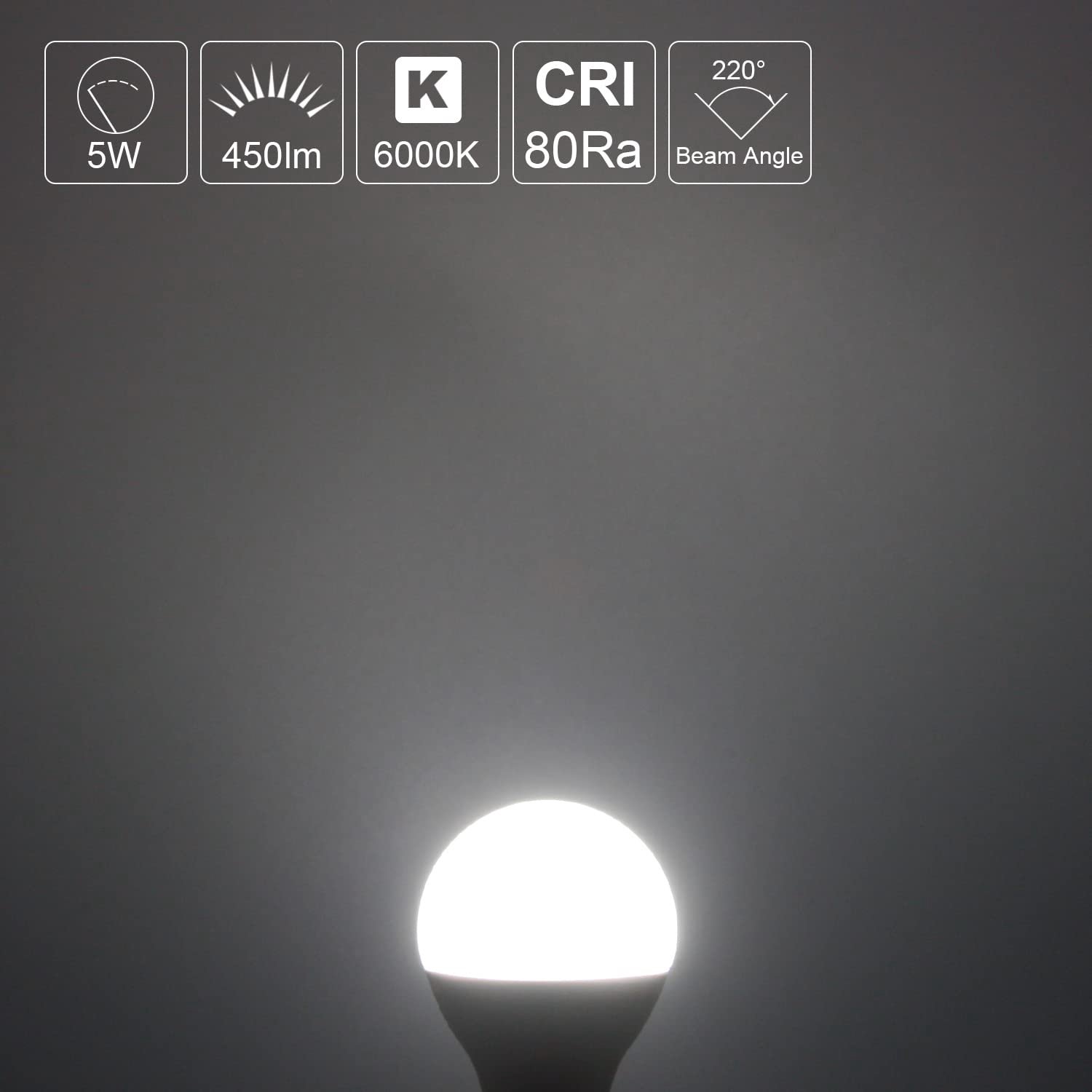 E27 5W LED Lamp voor Caravan en Tuin