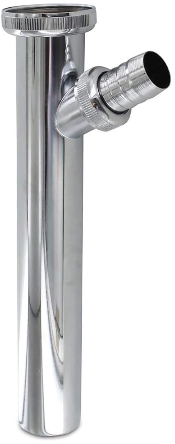 Sifonverlengstuk - Verstelbare Afvoer 32 mm - Zilver