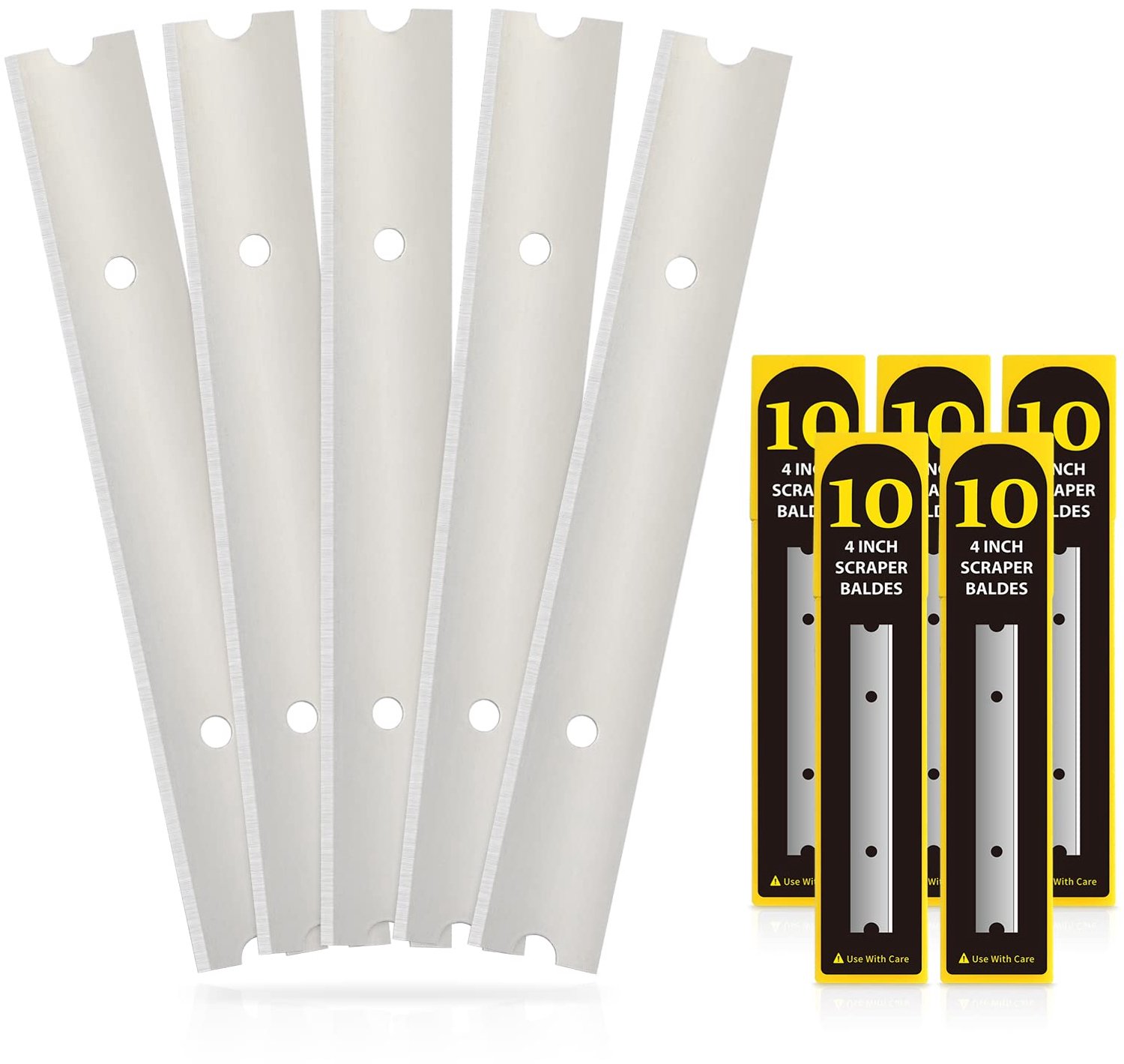 Set van 50 Vervangbladen voor Schrapers van 100 mm