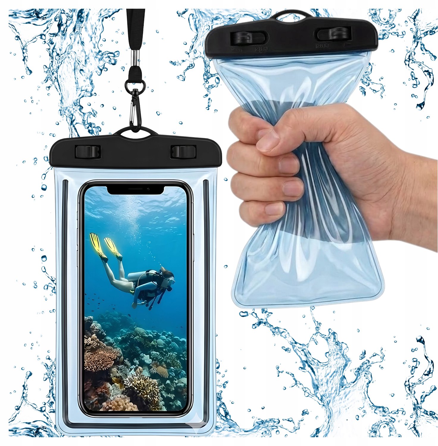 Waterdichte Telefoonhoes voor Strand, Zwembad & Watersport
