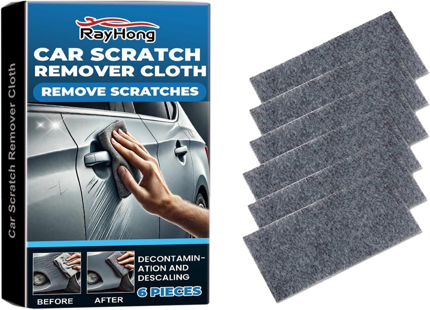 Nano Sparkle Cloth - 6 stuks - Nano technologie - Krassen verwijderen - Homevero