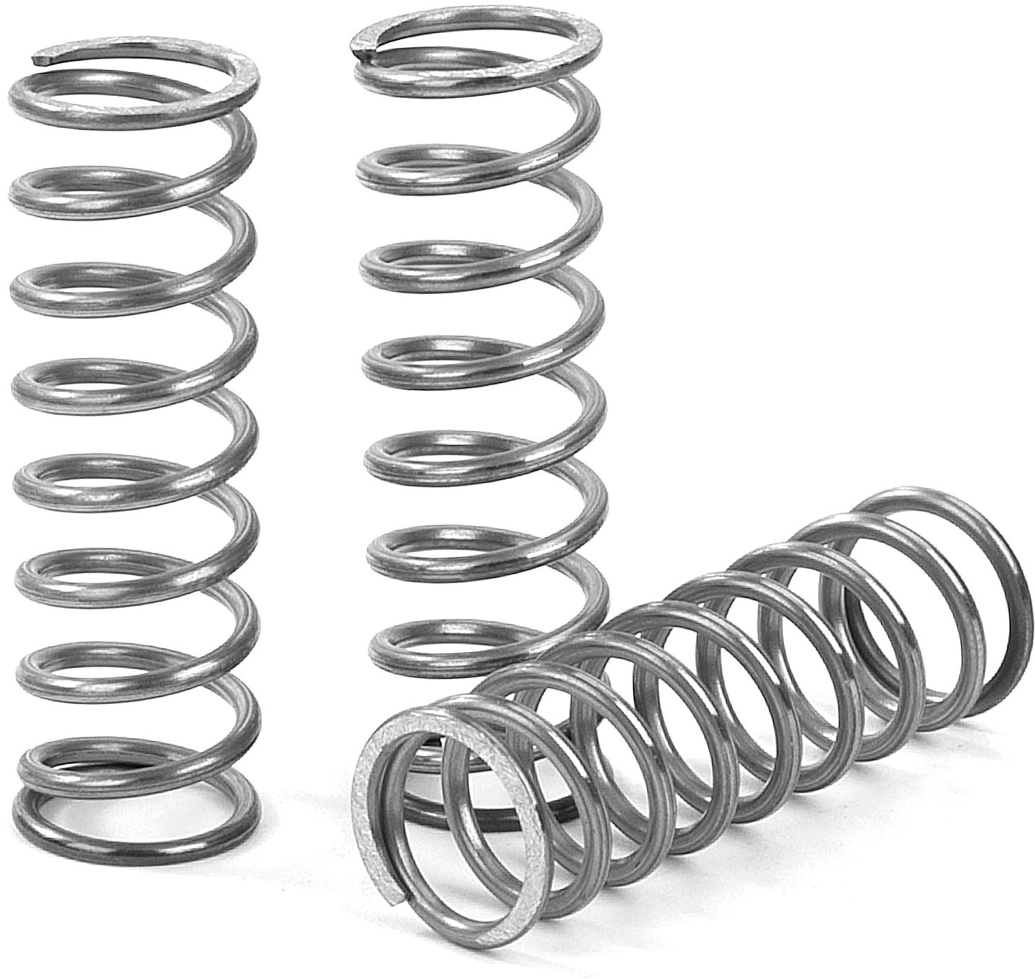 Veerkrachtige compressieveren van roestvrij staal, 40 mm, 1,4 mm draaddiameter, 13 mm buitendiameter, 10 stuks voor diverse toepassingen