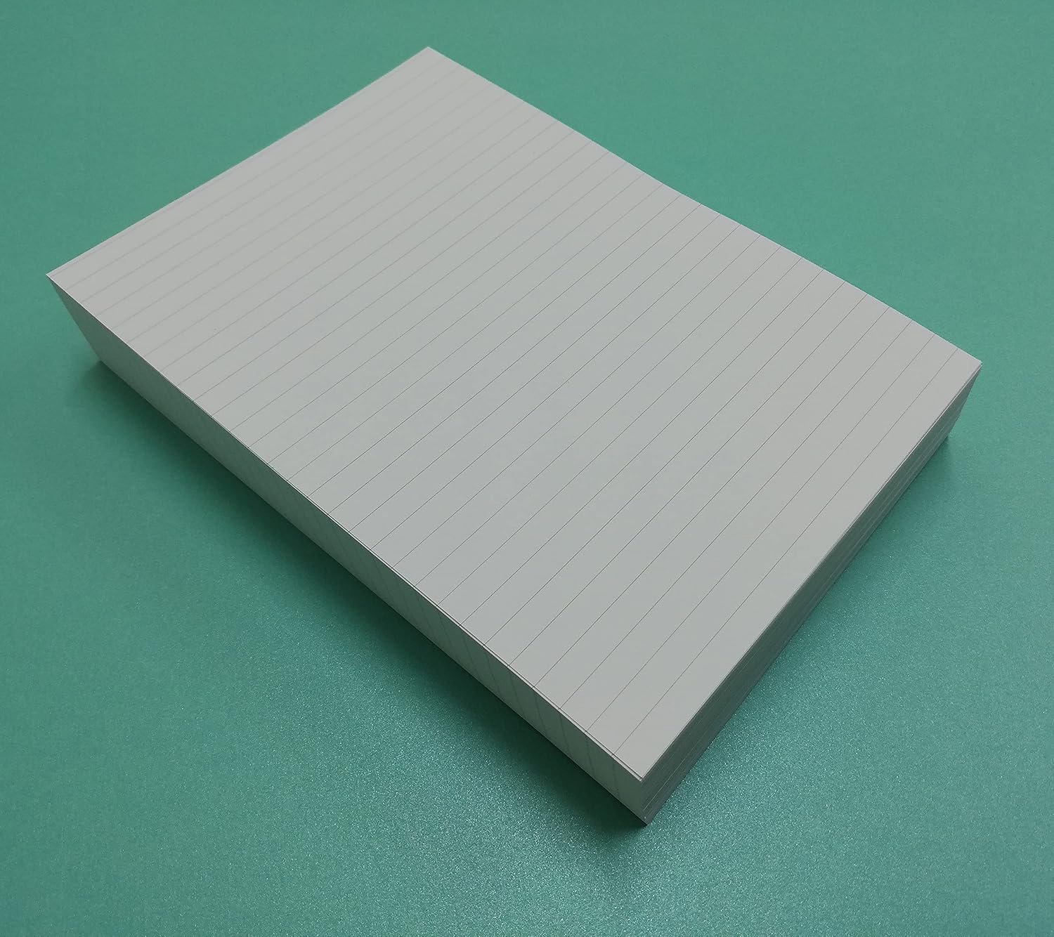 A5 papier 14.5 x 20.5 cm - 120 g dik wit papier - 7 mm gelijnd - ideaal voor printen - Homevero