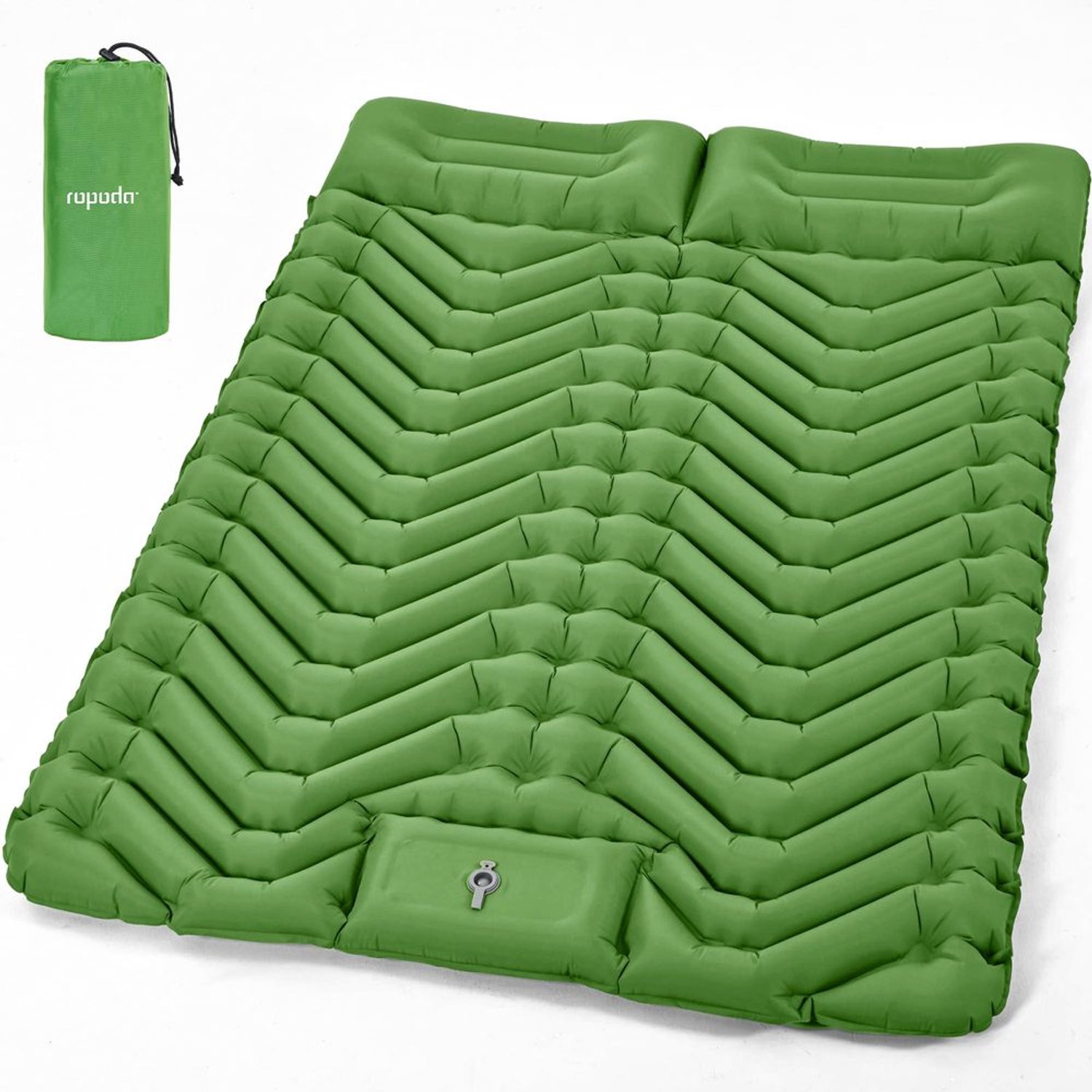 Extra Dikke Inflatable Slaapmat voor 2 Personen, Met Pomp