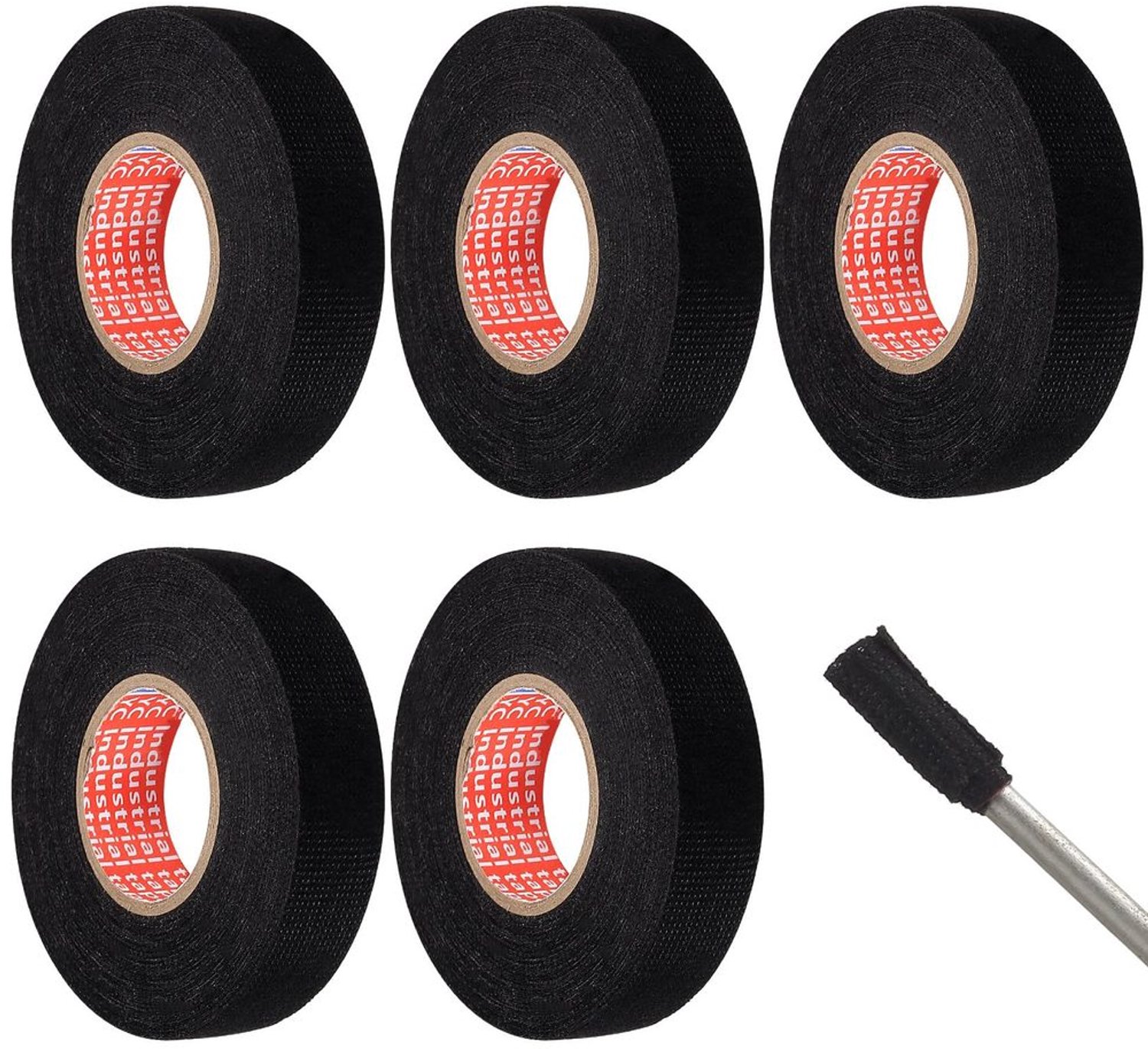 5 Stuks Zelfklevende Stoffen Tape 19mm x 15m
