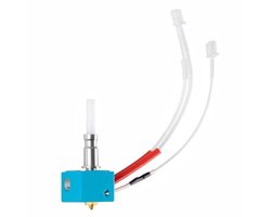 Hotend printkop, complete set voor, J-Head verwarmingsmodule met 0,4 mm messing mondstuk en siliconen sok, zeer nauwkeurig reserveonderdeel voor 3D-printer, eenvoudige installatie