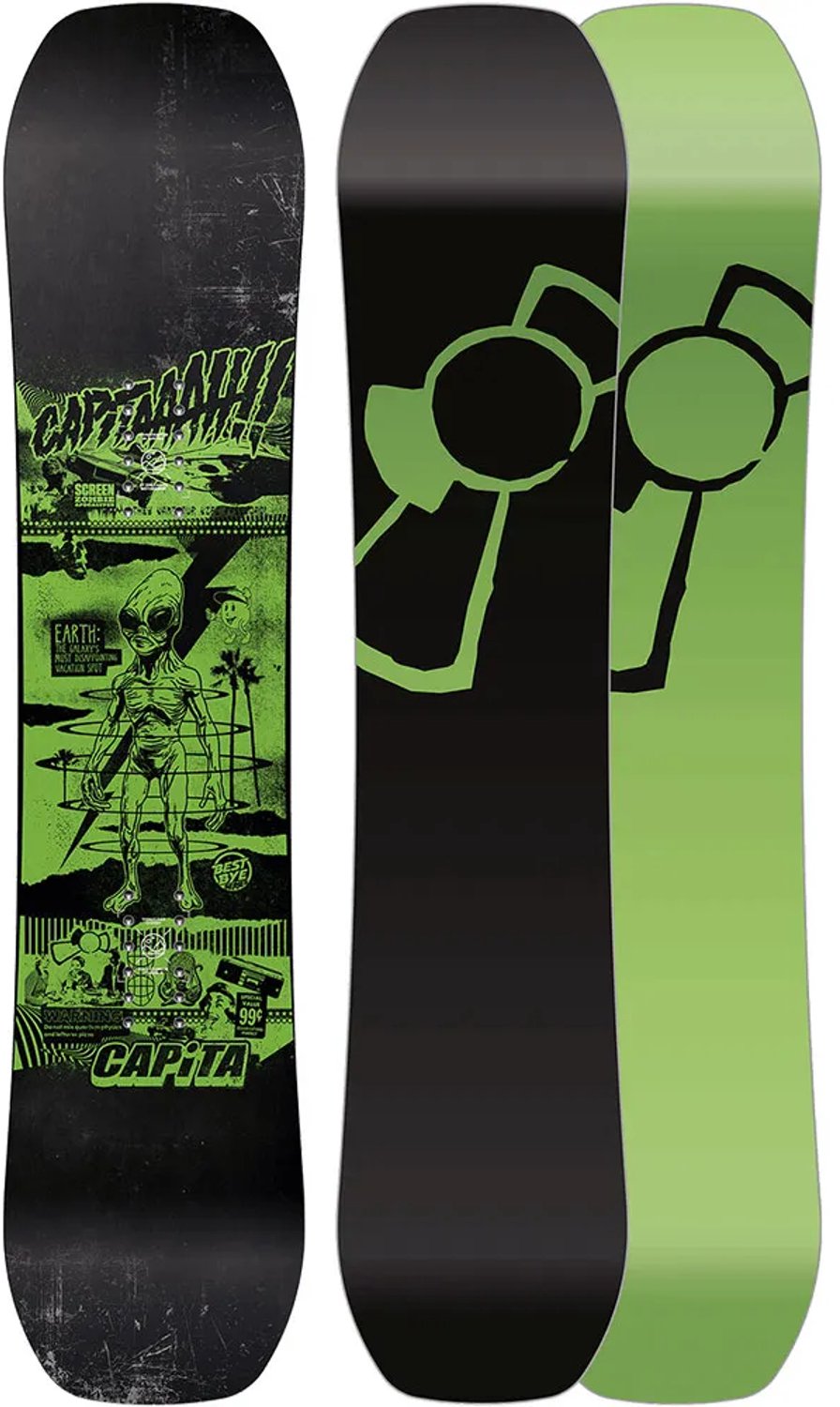 Capita Brigade Mini Junior Snowboard 130 Kinderen Groen