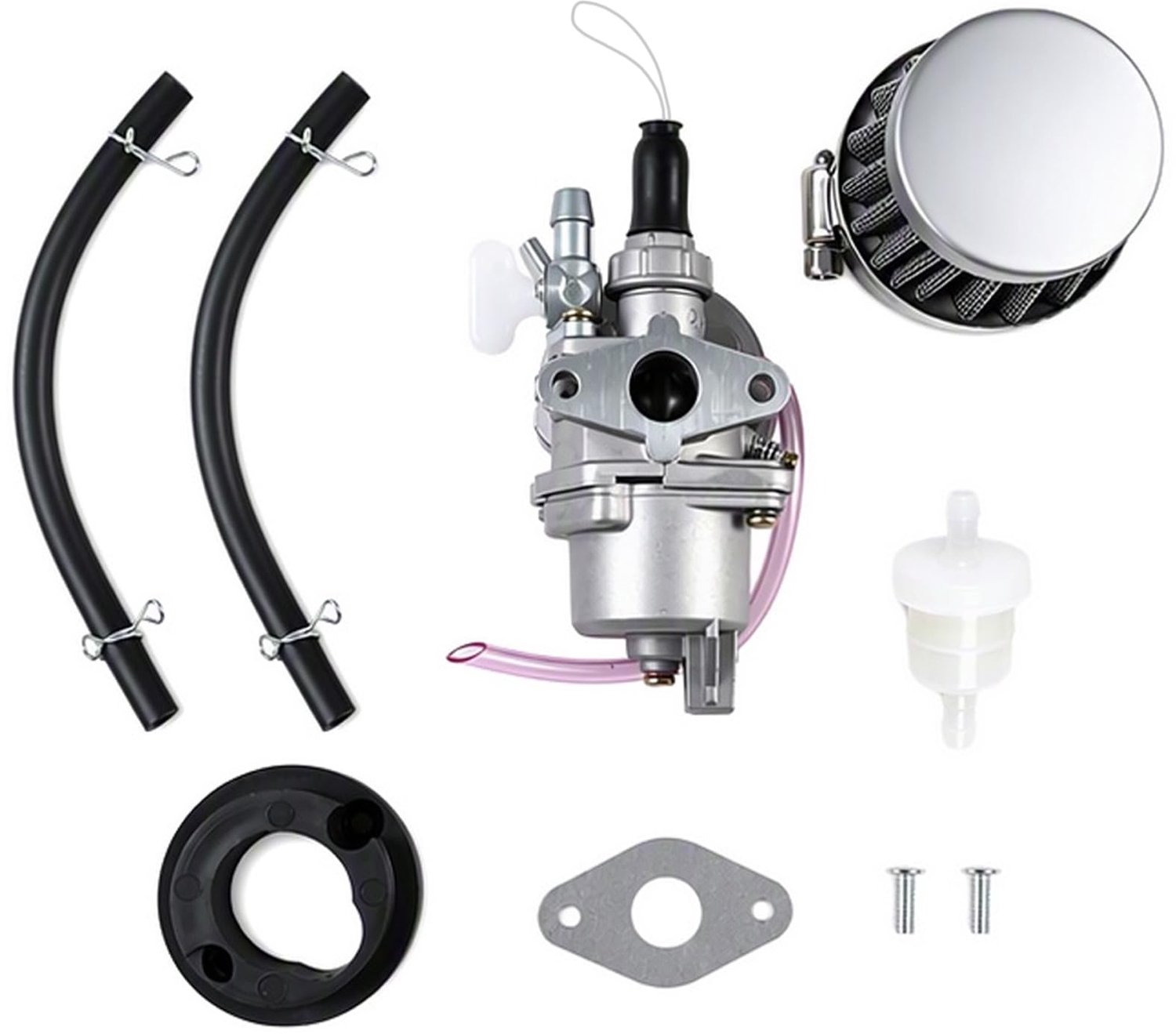 Carburateur 49 cc met 13 mm luchtfilter