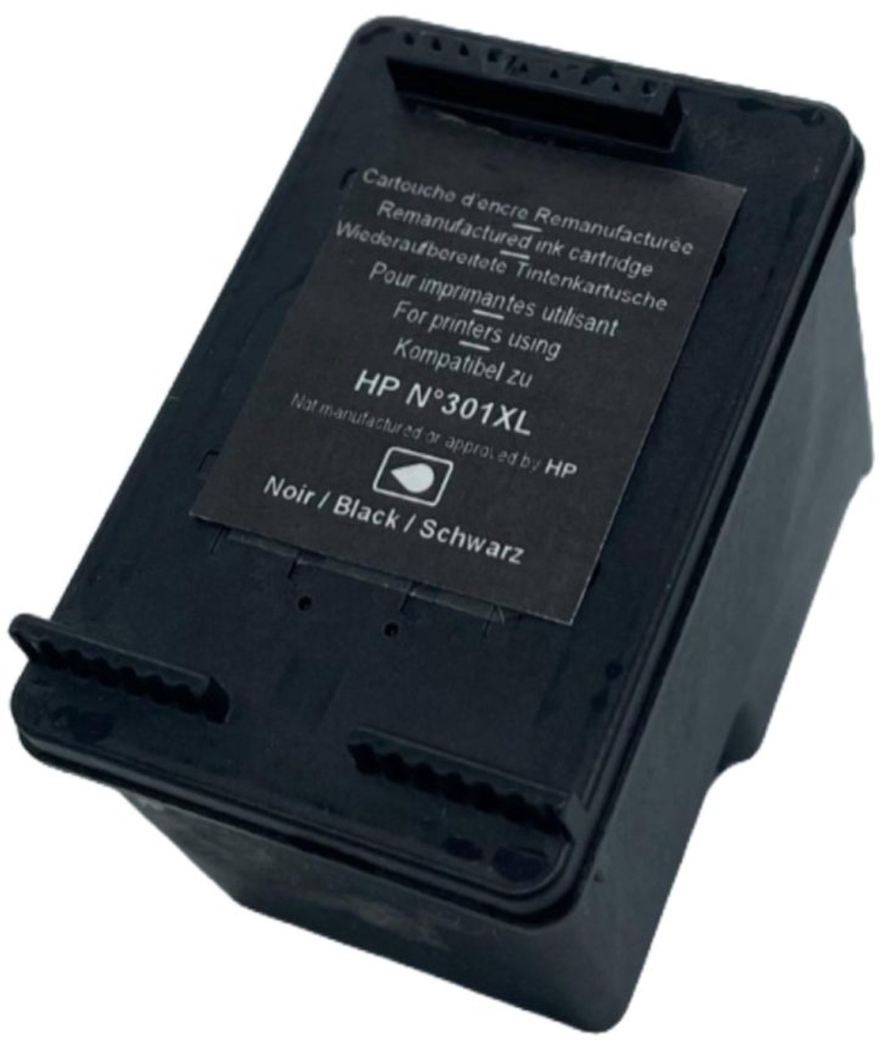 Inktcartridge CT-301XL Zwart - Vervangt HP 301 XL - Tot 480 Pagina's