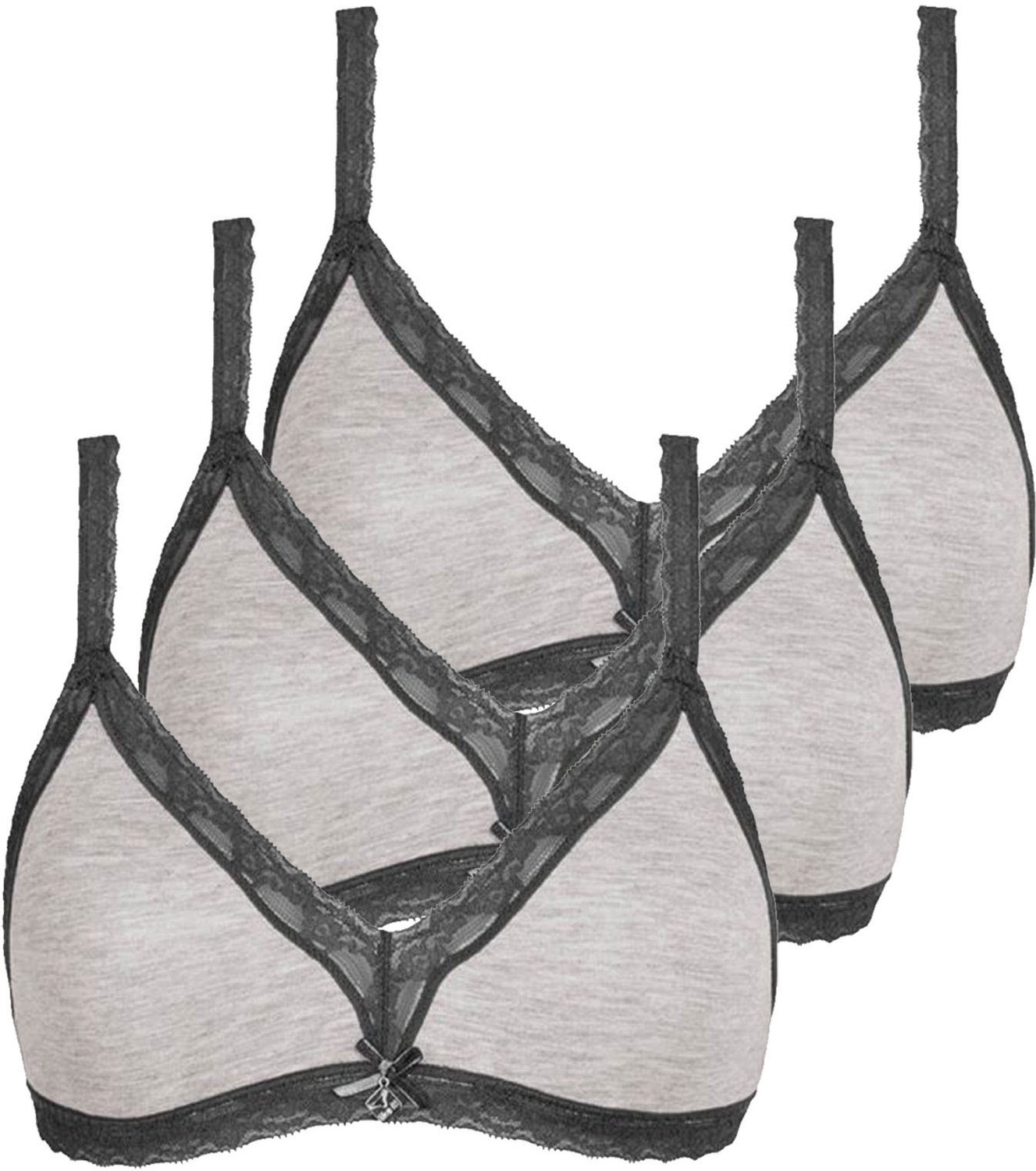 3-pack bralettes Kim